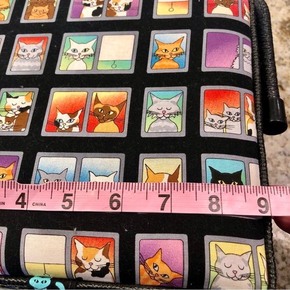 Colorful Cat Patterned Sewing Box - Picture 13 of 14
